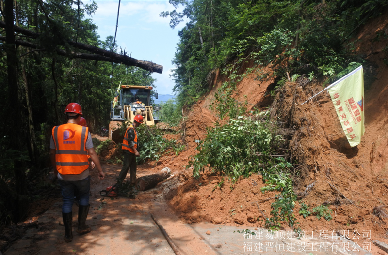 福建易順,晉恒建設(shè),奔走于災(zāi)后重建前線