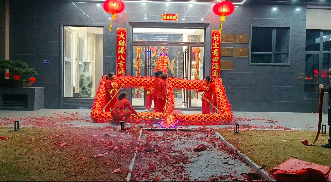 蛇舞新春，龍騰瑞氣